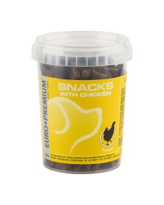 EUROPREMIUM SNACK WITH CHICKEN 300GR ΛΙΧΟΥΔΙΕΣ ΜΕ ΚΟΤΟΠΟΥΛΟ