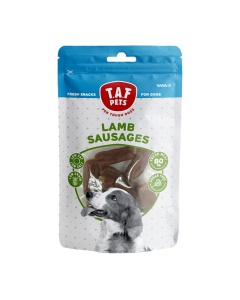 TAF PETS FRESH TREATS LAMB SAUSAGES ΛΟΥΚΑΝΙΚΑ ΜΕ ΑΡΝΙ 75GR