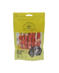 CELEBRATE FRESHNESS CHICKEN STEAK STICKS 100GR